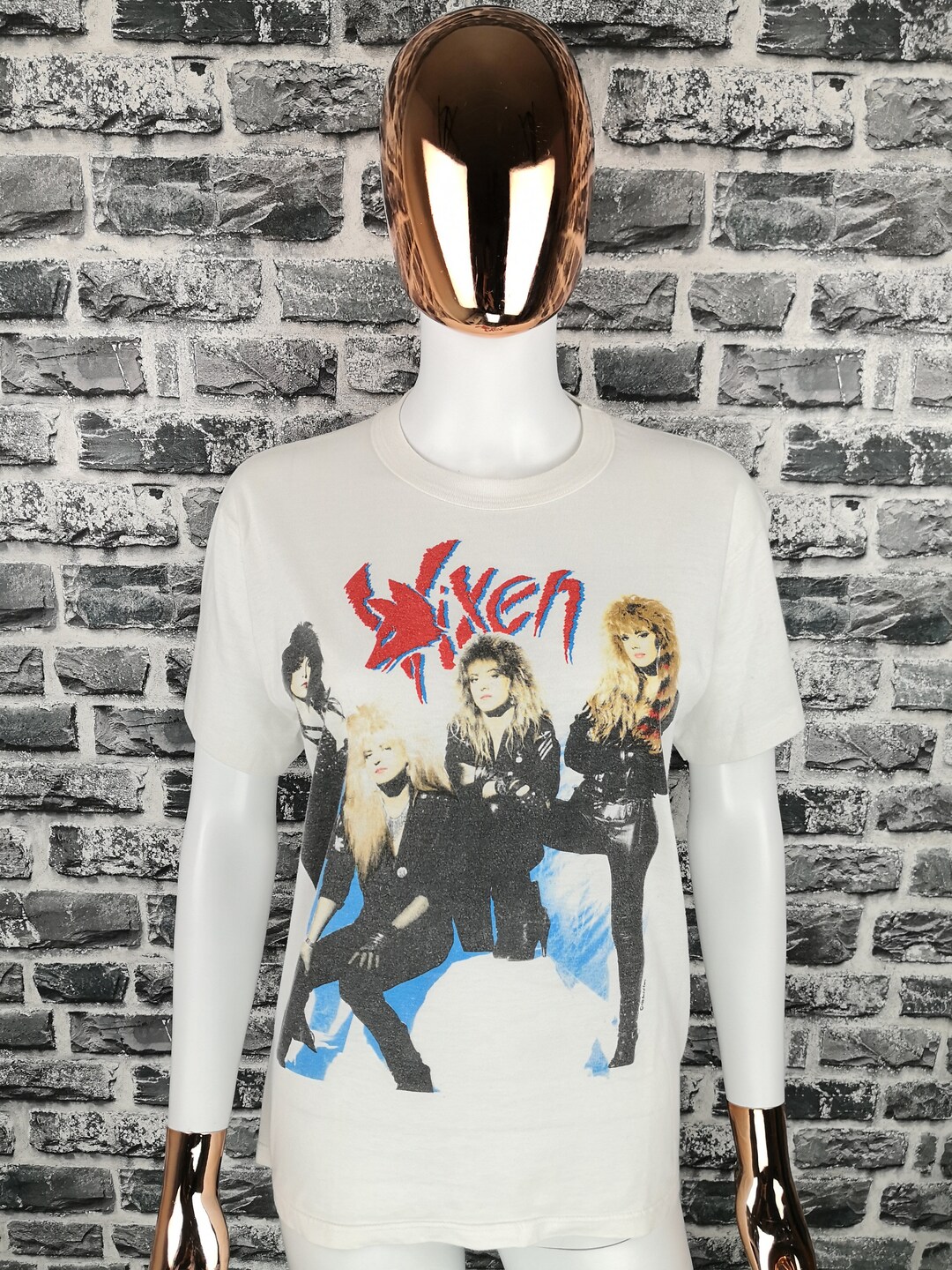 VIXEN 1988 Vintage T-shirt World Tour / Glam Metal / Bon Jovi - Etsy