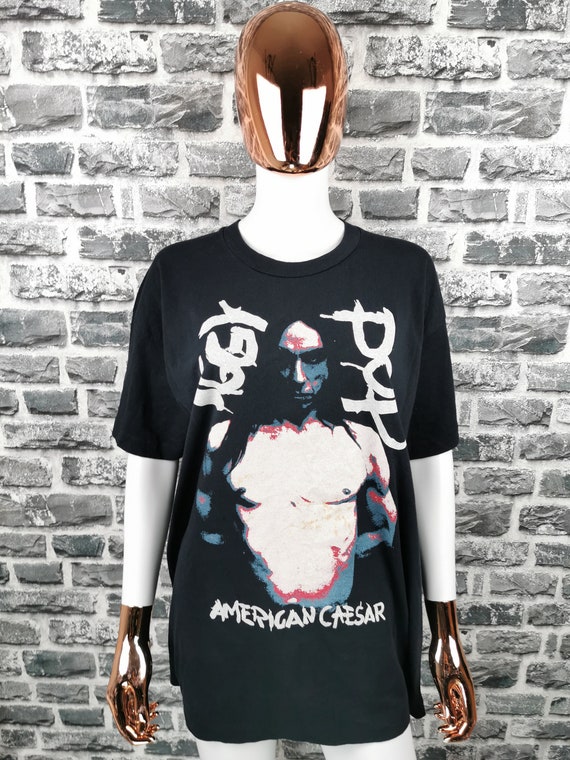 IGGY POP 1993 Vintage T-Shirt American Caesar Euro