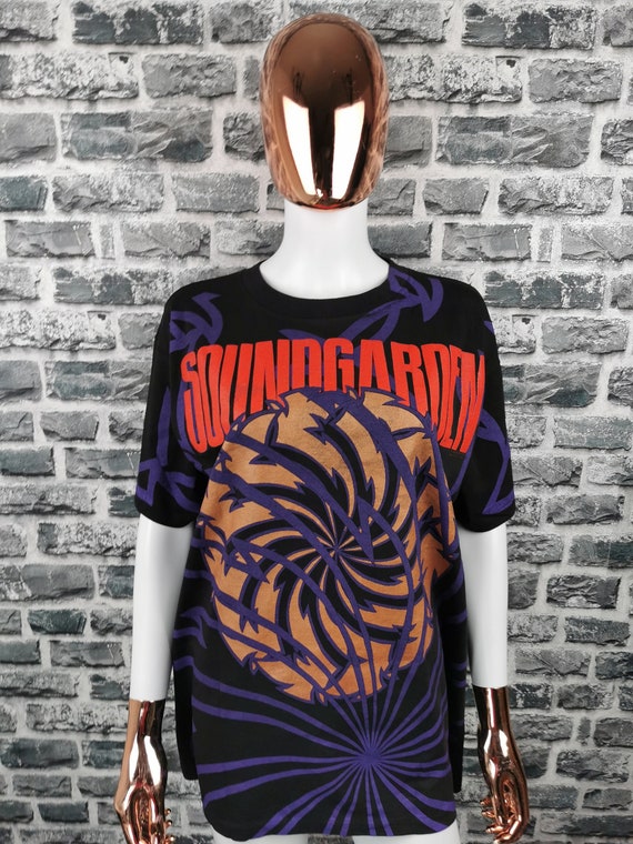 SOUNDGARDEN 1992 Vintage T-Shirt Full Print All Ov