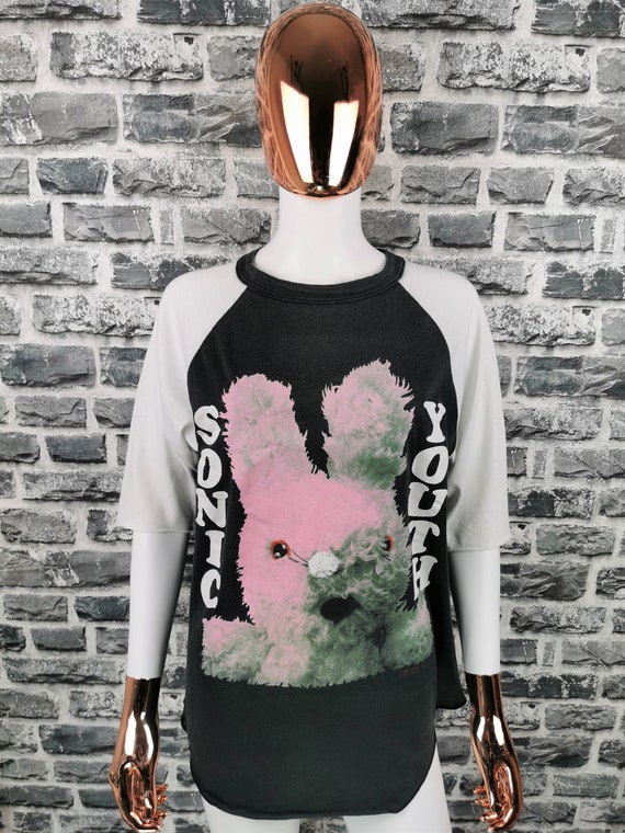 SONIC YOUTH 1992 Vintage T-Shirt Gracias / EXTREME