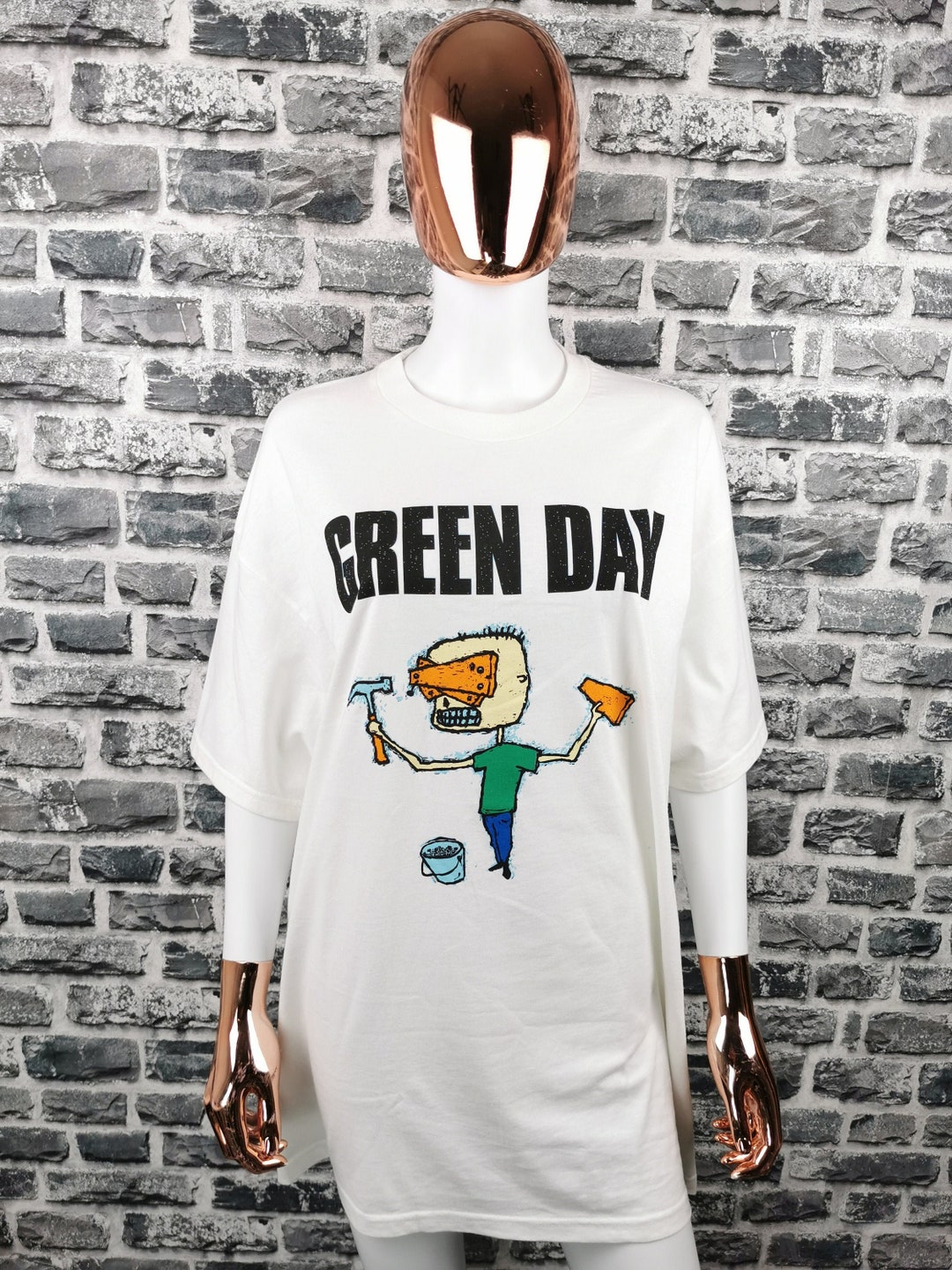 NEW ARRIVAL 90s 1997 green day ロンT XL nimrod. abamedyc.com