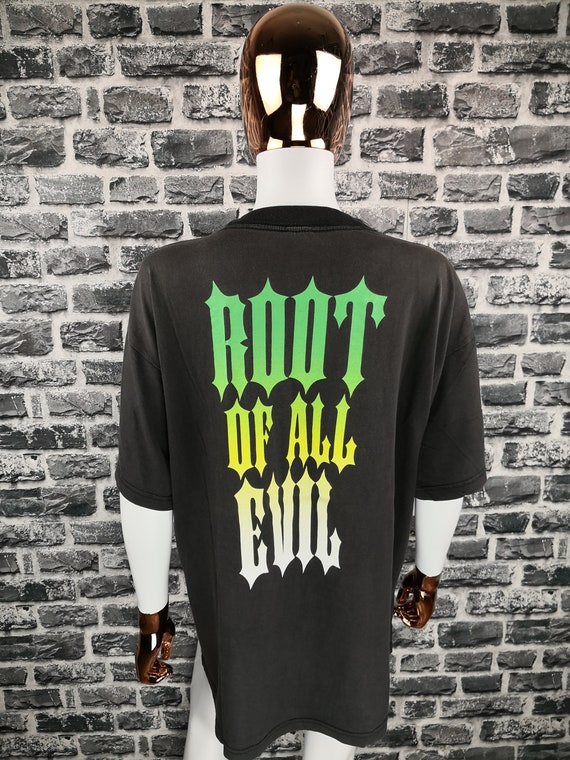 SLAYER 1995 Vintage T-shirt Root of All Evil / Mandatory - Etsy