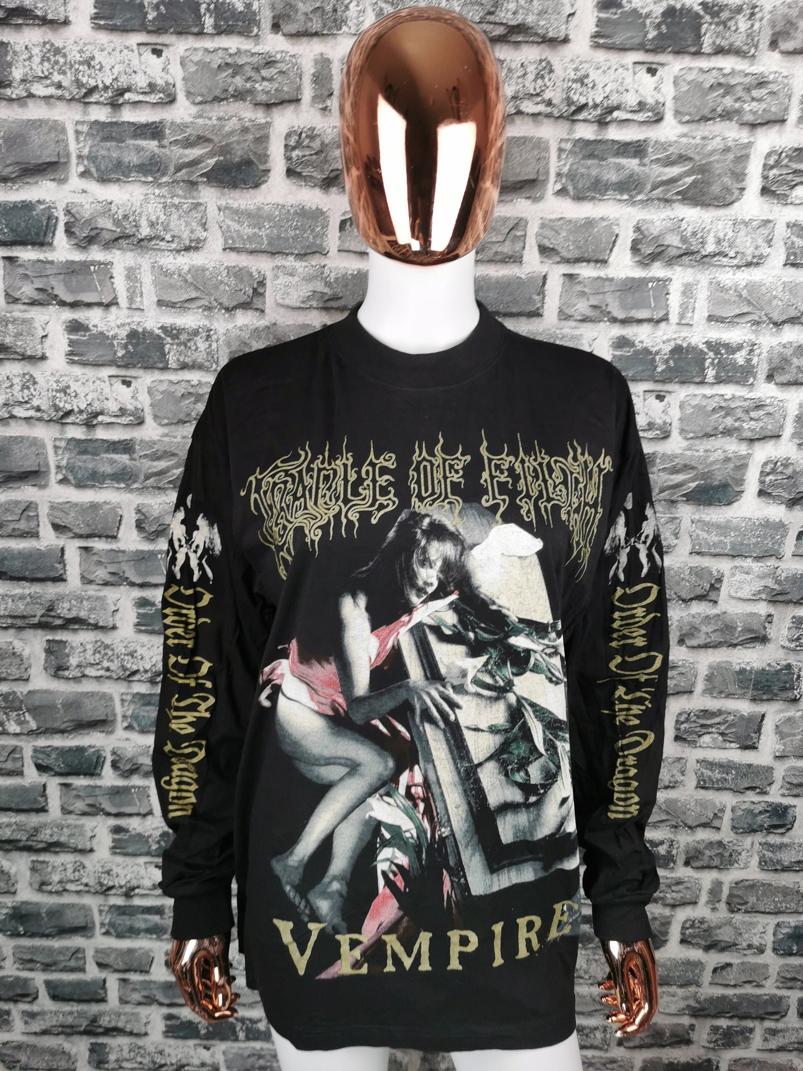 CRADLE OF FILTH 1996 Unworn Vintage Longsleeve Shirt Vempire | Etsy