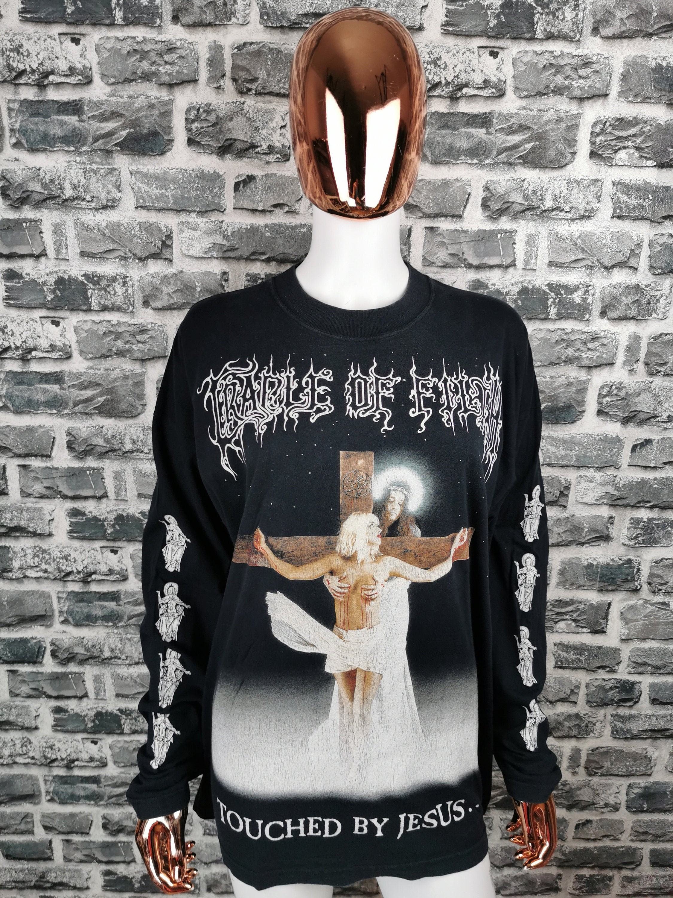 CRADLE OF FILTH ロング Tシャツ 超希少 XL オーバーサイズ②-