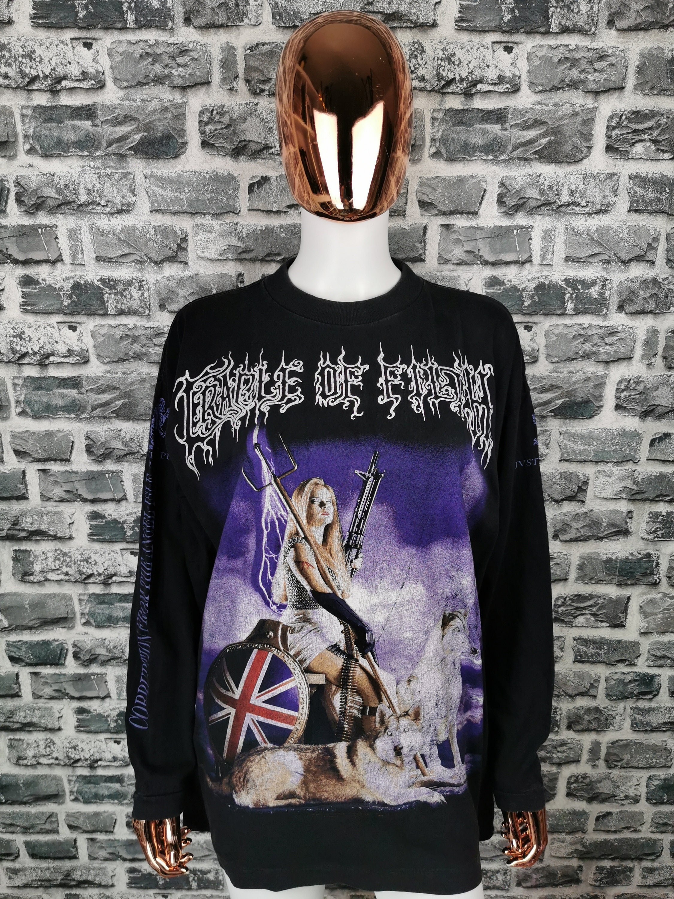 CRADLE OF FILTH 1997 Vintage Longsleeve Shirt Spearheading - Etsy