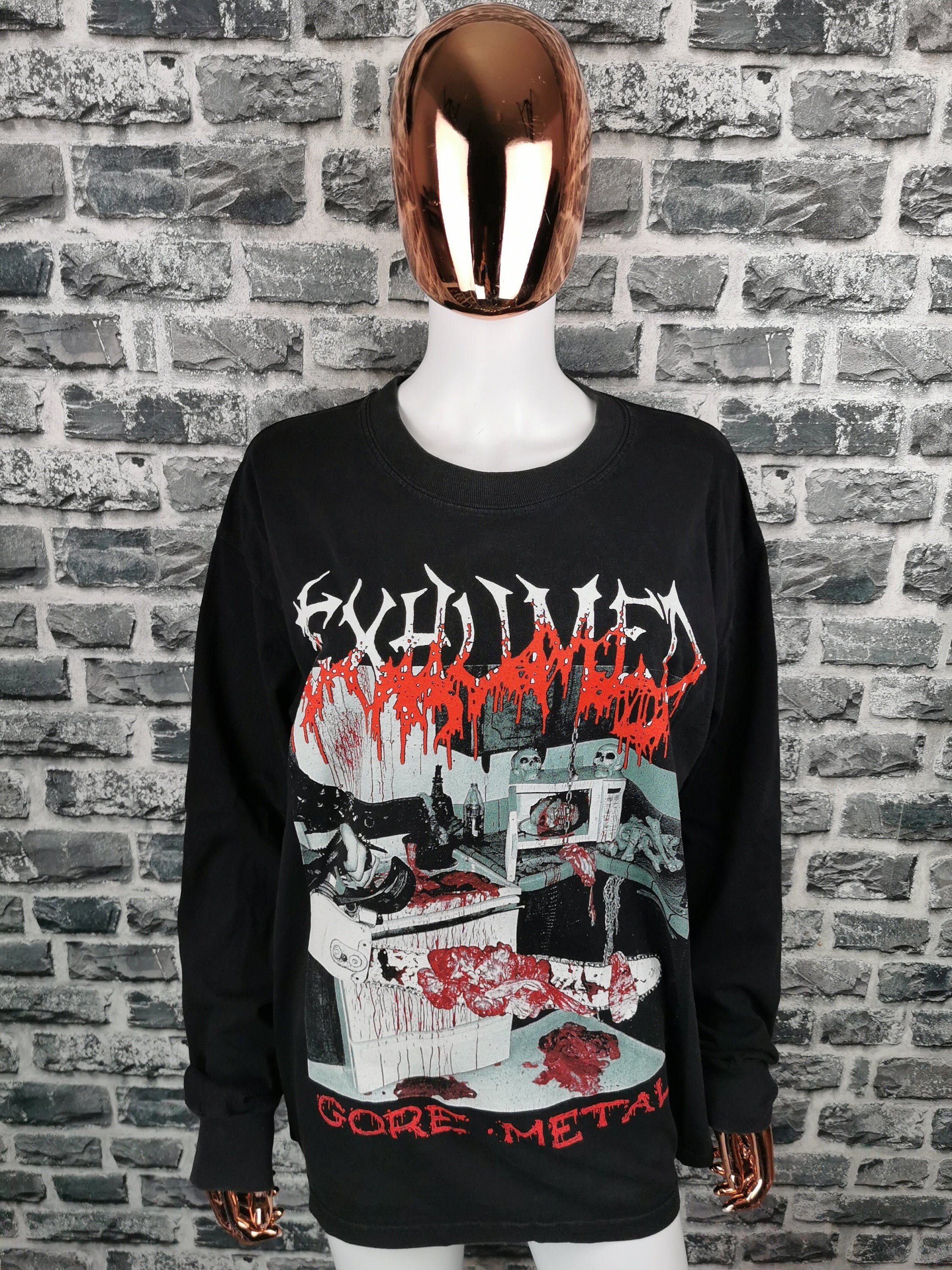 EXHUMED 1998 Vintage Longsleeve Shirt 
