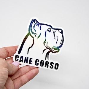 Vinyl Cane Corso Mastiff Sticker Decal