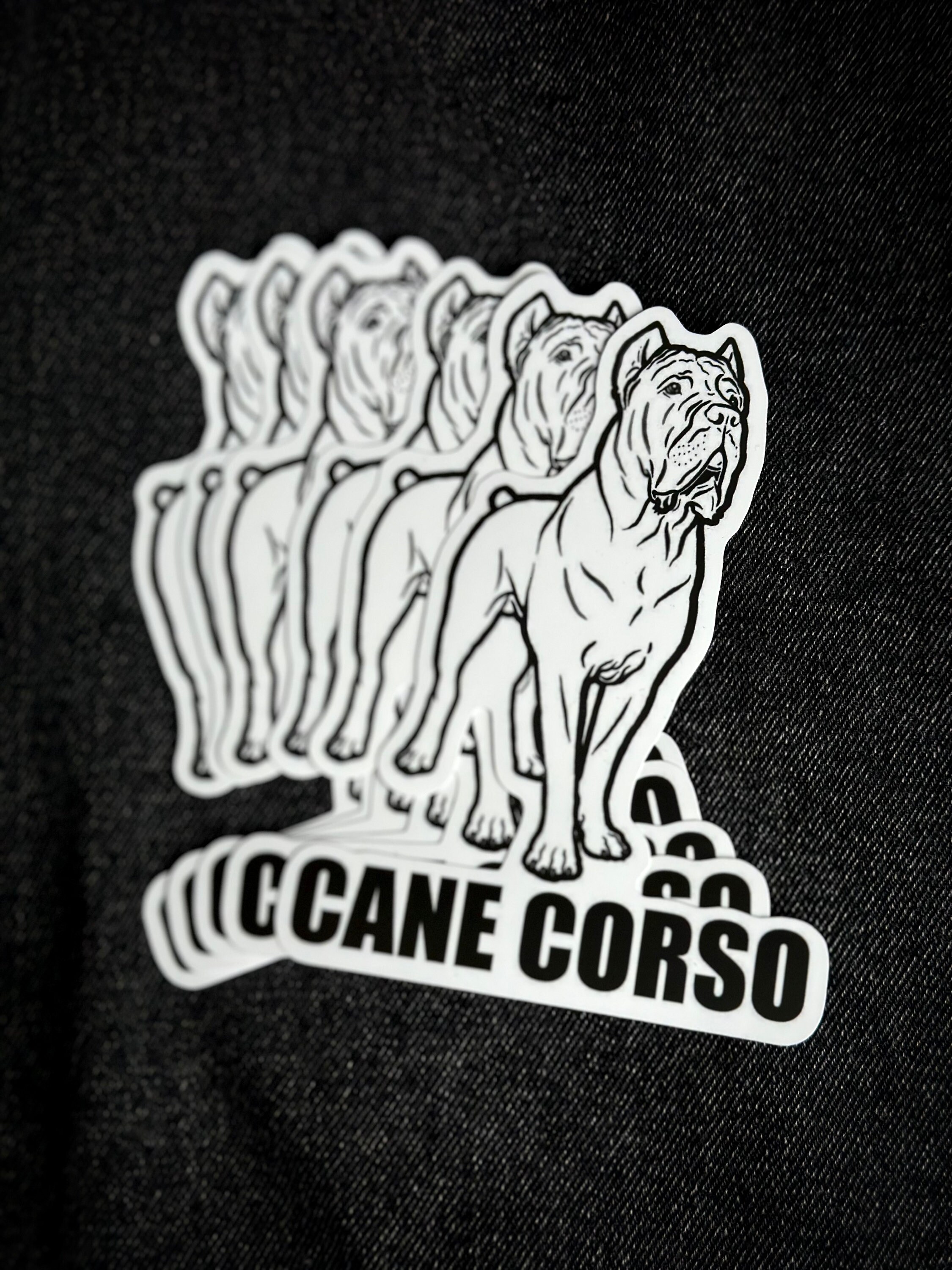 Vinyl Cane Corso Mastiff Sticker Decal - Etsy