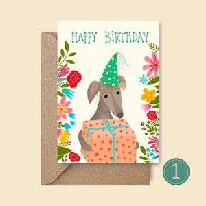 Lot de cartes à assortir, cartes A6 au choix, lot de cartes illustrées, carte fleurie, amateur de tricot, lot de cartes