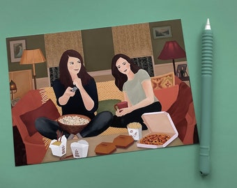 Gilmore Girls Poster, Stickers