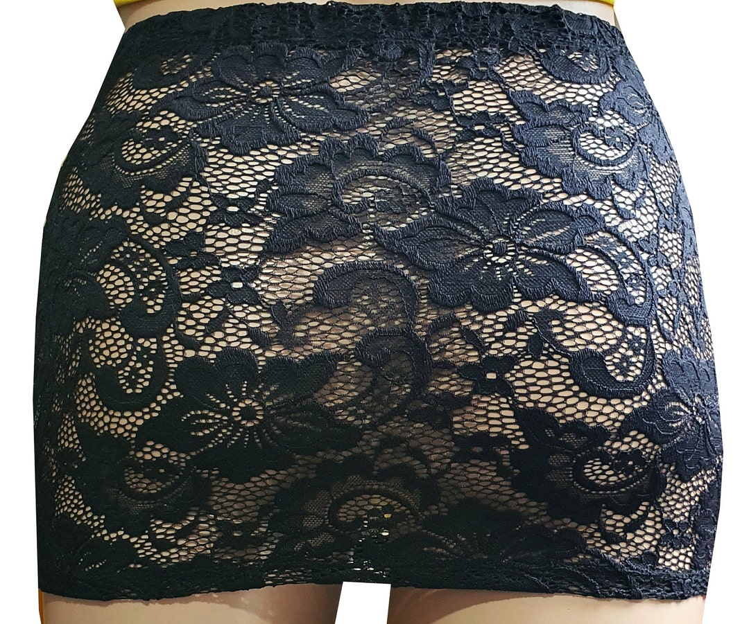 Minigonna Sexy Da Donna, In Pizzo, A Pieghe, Erotica, In Rete