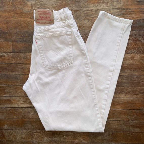 Vintage 550 Beige Levi’s Jeans “27 “28
