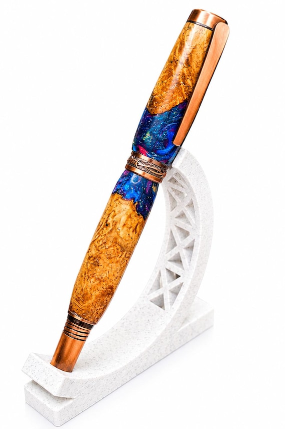 Jr. Duke Amboyna Burl Rollerball Pen | Cascadia Pens