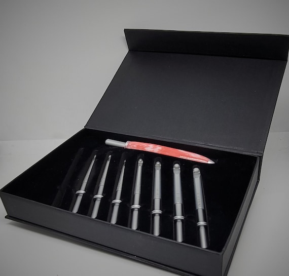 Interchangeable Crochet Hook Kit Set-DiamondCast® handle