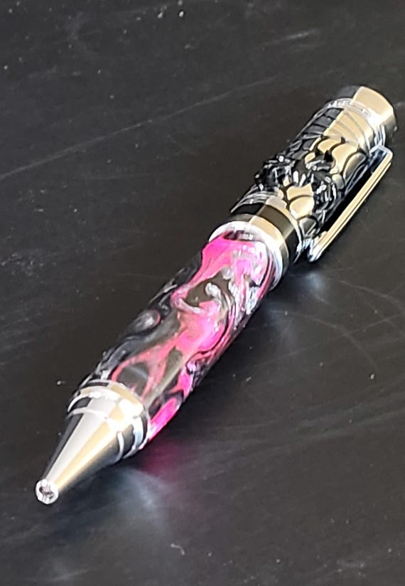 Halloween Spider Twist pen with DiamondCast body