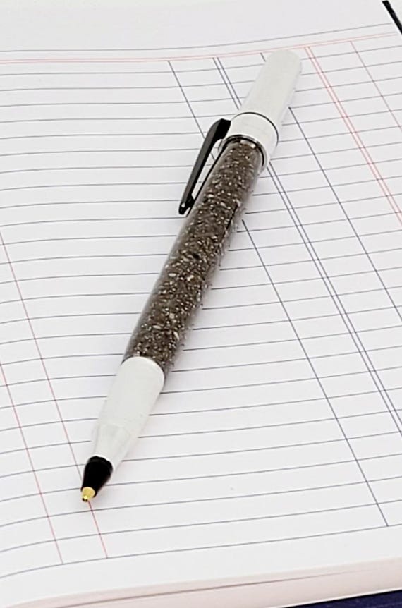 The Icon Pen | Unique Corian Stone Body | Slim Refillable Luxury Pen