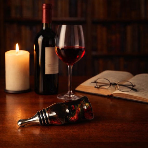 Preserve Your Wine with a Handmade Bottle Stopper.