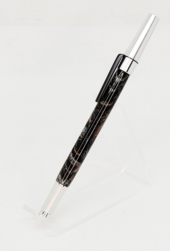 The Icon Pen | Unique Corian Stone Body | Slim Refillable Luxury Pen