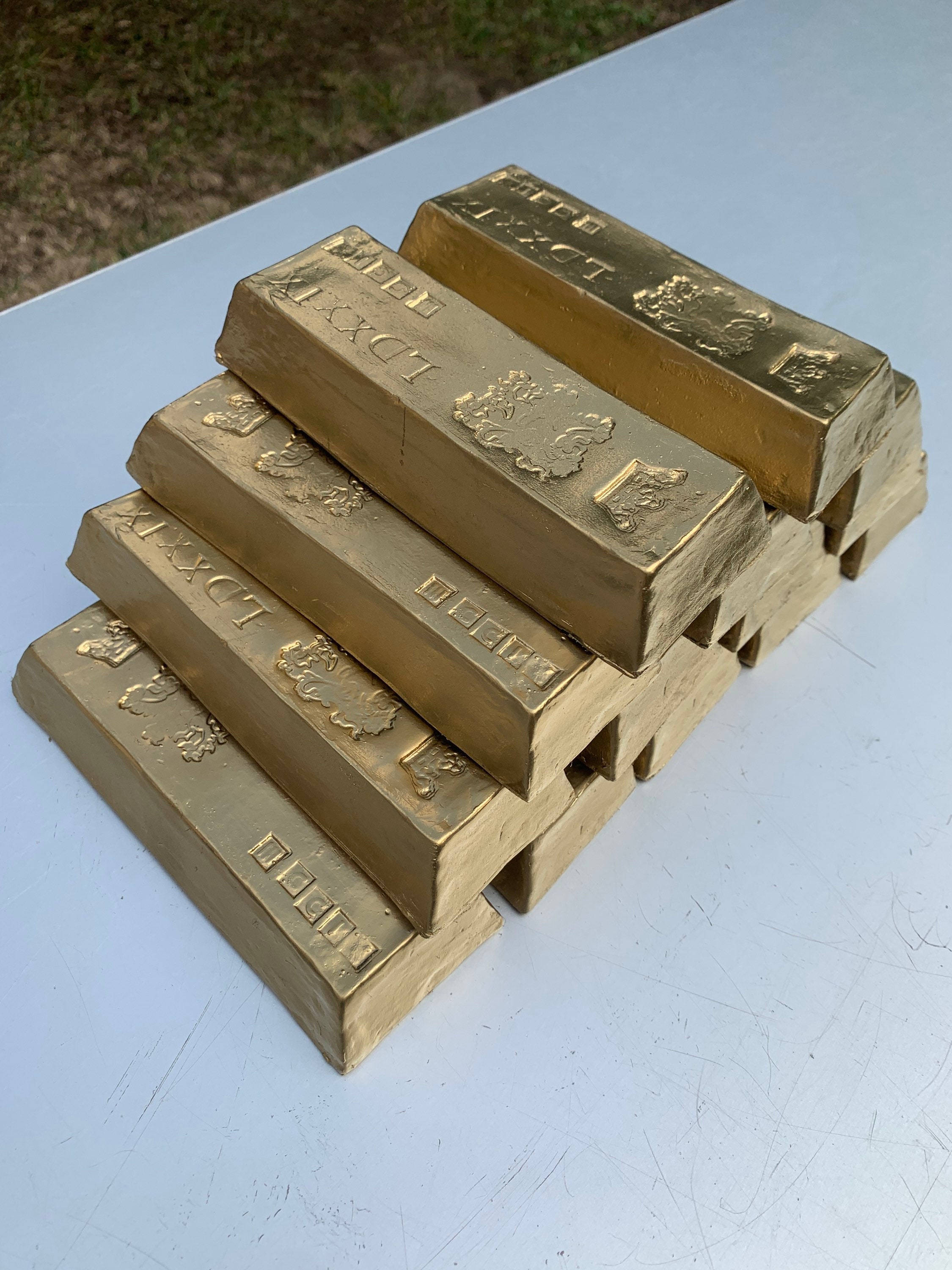 REALISTIC GOLD BARS Etsy
