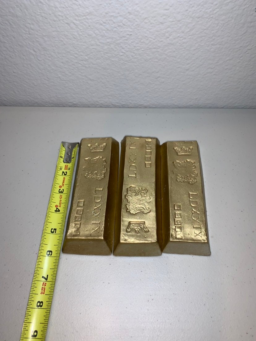 400 REALISTIC GOLD BARS Etsy