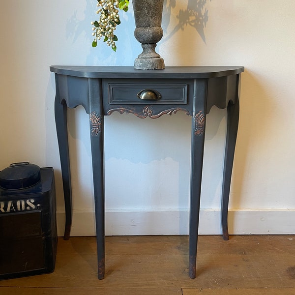 Grey console table / hall table