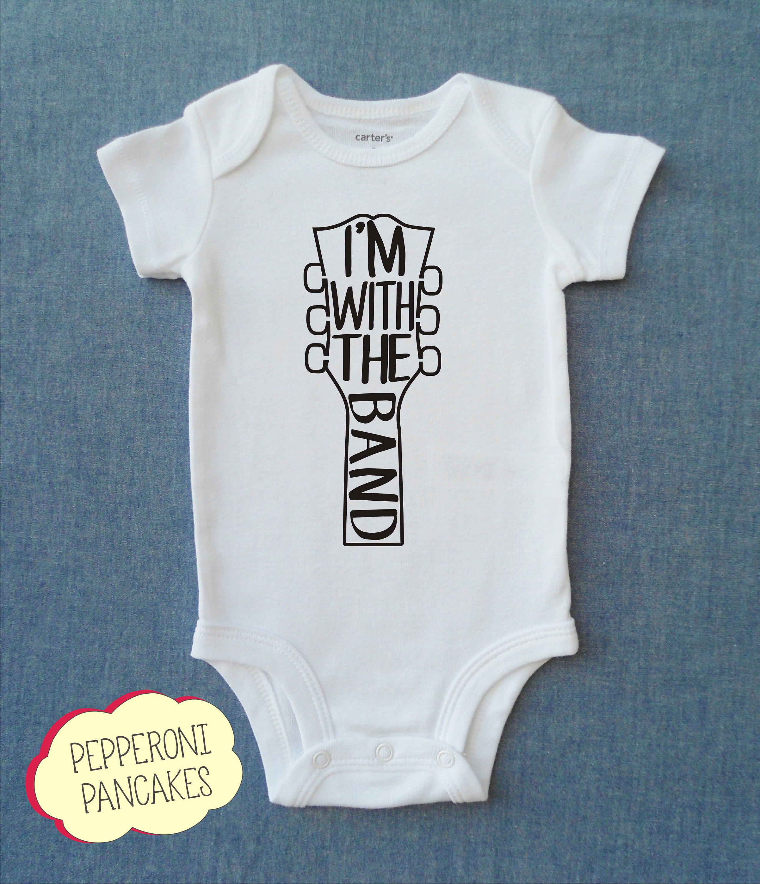 I'm With the Band / Band Baby ONESIE® / Music ONESIE® / Etsy