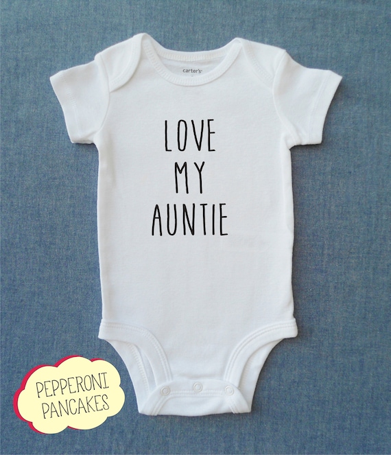 Love My Auntie Baby Girl Baby Boy Cute Baby Clothes Etsy Love My Auntie Baby Girl Baby Boy Cute Baby Clothes Etsy