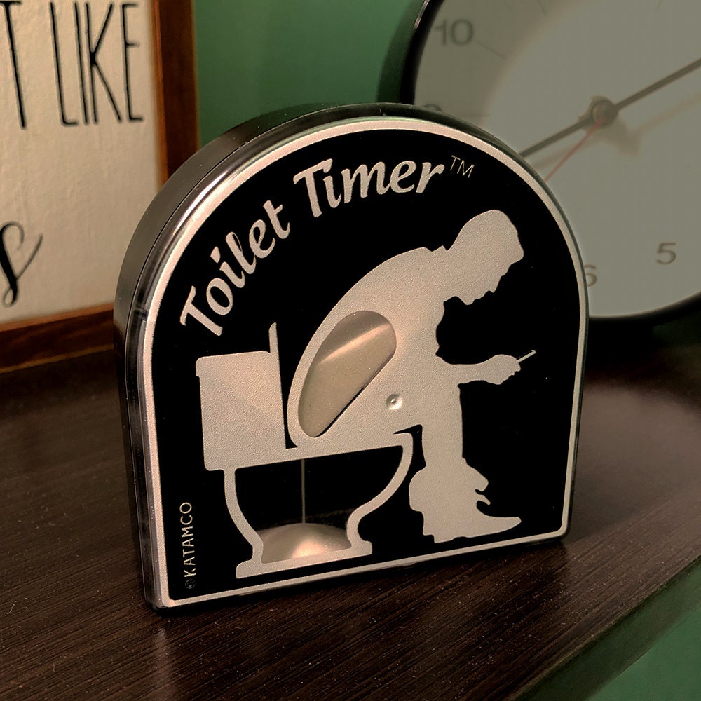 Toilet Timer by Katamco (Classic), Funny Gifts for Men, Husband