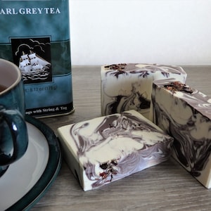 Luxurious Earl Grey Tea Silk Soap
