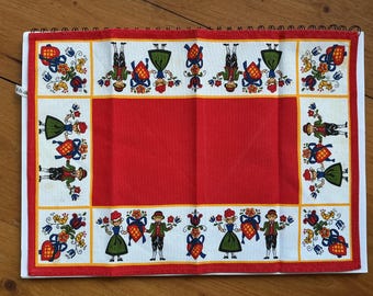 Vintage German Baumwolle Table Linen