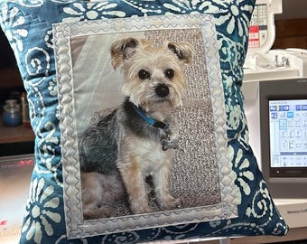 Personalized Photo Pillow: Custom Quilted Keepsake