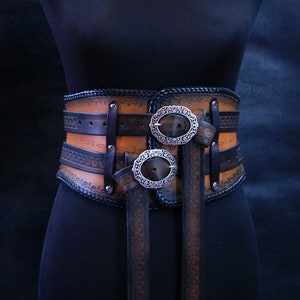 Leather Corset Medieval -  Denmark