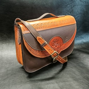 Handcrafted shoulder bag