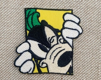 ELLU Mickey Mouse Donald Duck Goofy Patch – Gesticktes Abzeichen Zum Aufnähen Auf Jeans