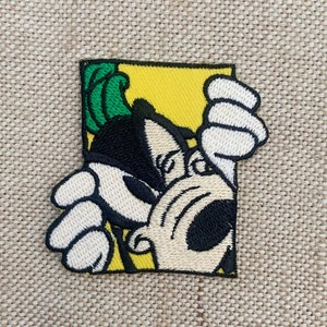 Goofy  patches iron on Mickey patches for Jackets embroidery patch Patch for backpack Iron On Patch patches for hats patches