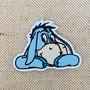 Eeyore patches ijzer op Poeh ijzer op patch patches voor Jassen borduurwerk patch Patch voor rugzak Iron On Patch