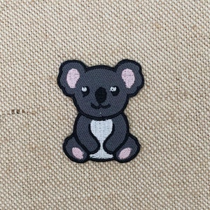 Koala Patches Bügeleisen Bär Aufnäher Aufnäher Patches für Jacken Sticken Patch für Rucksack Bügeleisen Aufnäher