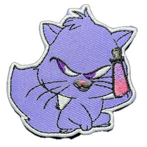 Cute cat  iron on patch Iron on patches for Jackets embroidery patch Patch for backpack Iron On Patch patches for hats Iron on patches