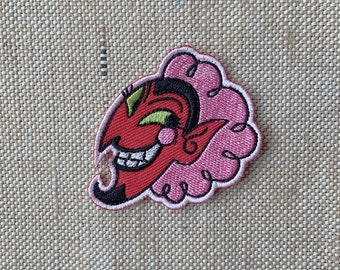 HIM-lappar stryk-på power puff girllappar för jackor broderilapp lapp för ryggsäck stryk-på-lapp