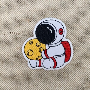 Spaceman patches iron on Spaceman iron on patch patches for Jackets embroidery patch Patch for backpack Iron On Patch
