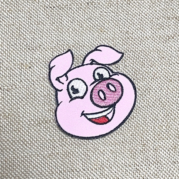 Flying Pig Patches iron on patches Pig iron on patch patches for Jackets  embroidery patch Patch for backpack
