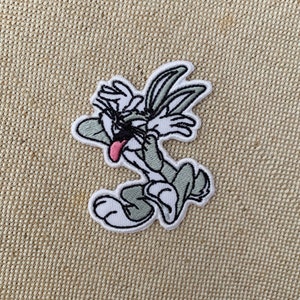 Bugs Bunny patches iron on Bugs Bunny iron on patch patches for Jackets embroidery patch Patch for backpack Iron On Patch patches for hats