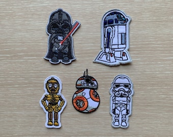 Star Wars Strykmärke: Broderade märkeslappar för jackor och ryggsäckar
