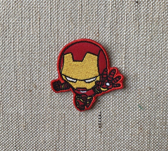 Iron Man Patches Iron on Iron Man Iron on Patch Patches for Etsy