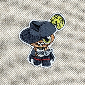 Puss in Boots patches iron on  Shrek  iron on patch  patches for Jackets embroidery patch Patch for backpack Iron On Patch