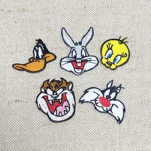 5 Stück Käfer Hasen Patches Bügeln Aufnäher Für Jacken Bügeln Aufnäher Für Jacken Sticken Patch für Rucksack Bestickt Bügeleisen Aufnäher
