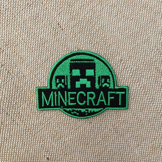 Minecraft Patches Iron on Game Iron on Patch Patches for Etsy
