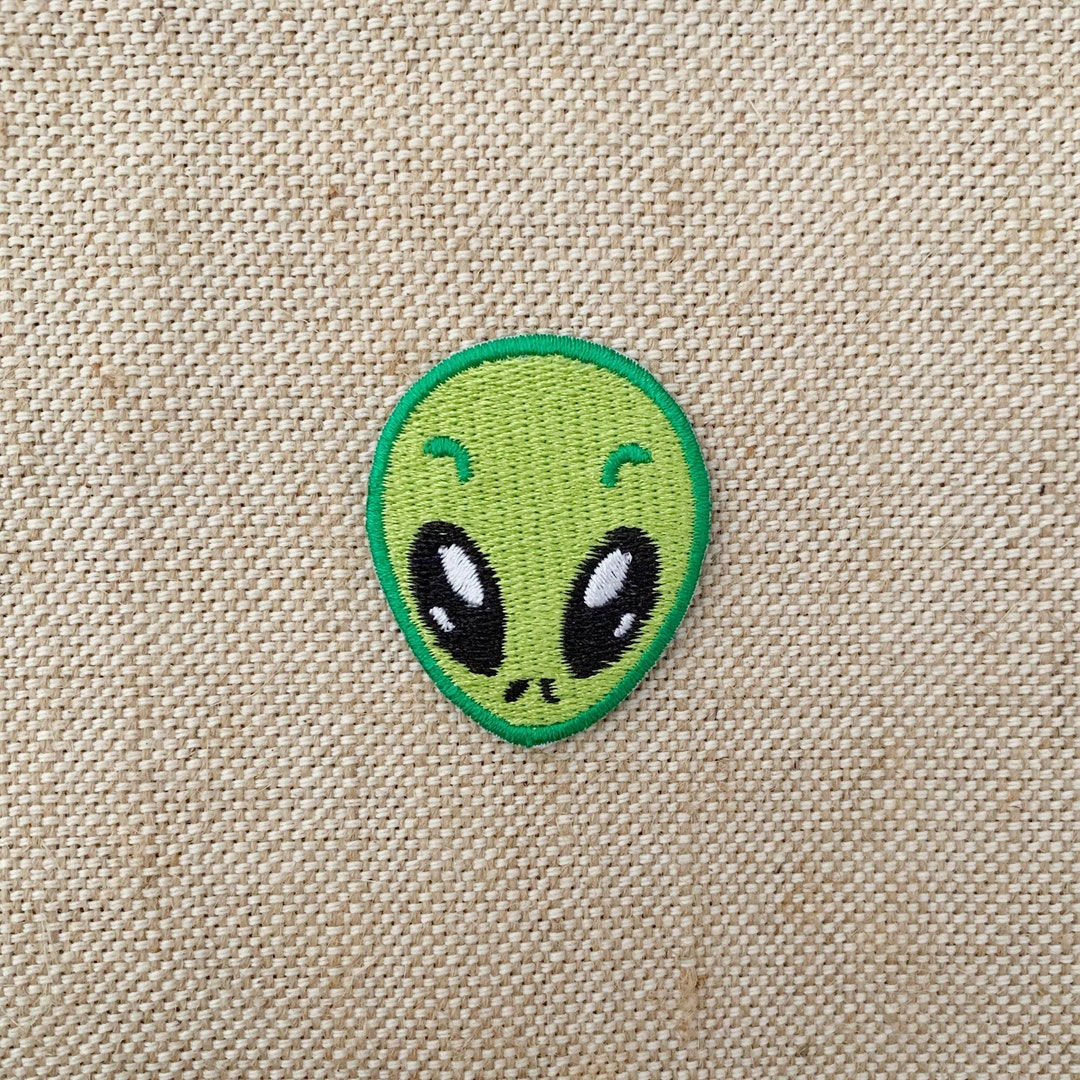 Cute Alien Patches Iron on Alien Iron on Patch Patches for Jackets ...