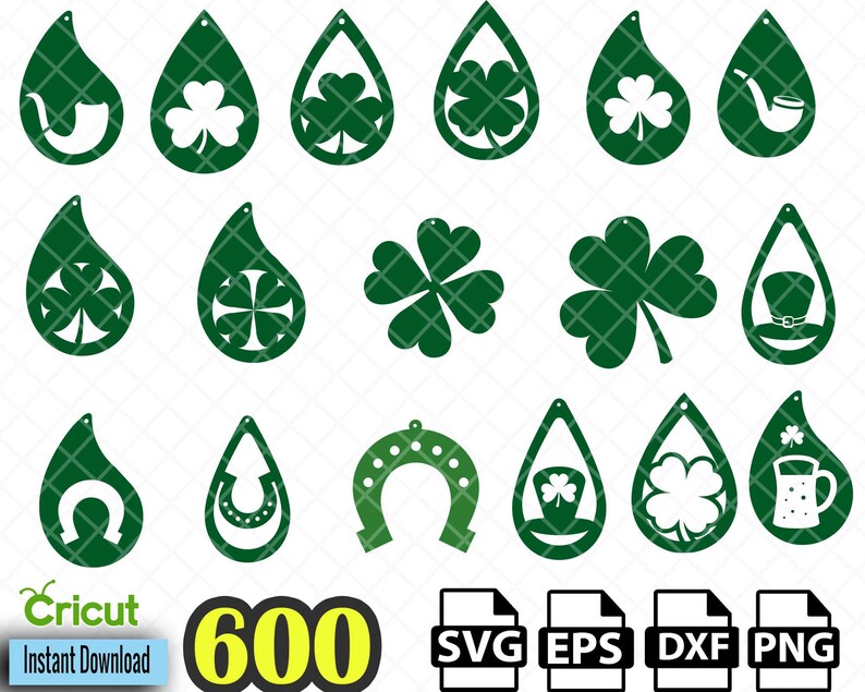 Download Earring SVG Bundle Commercial Use Instant Download ...