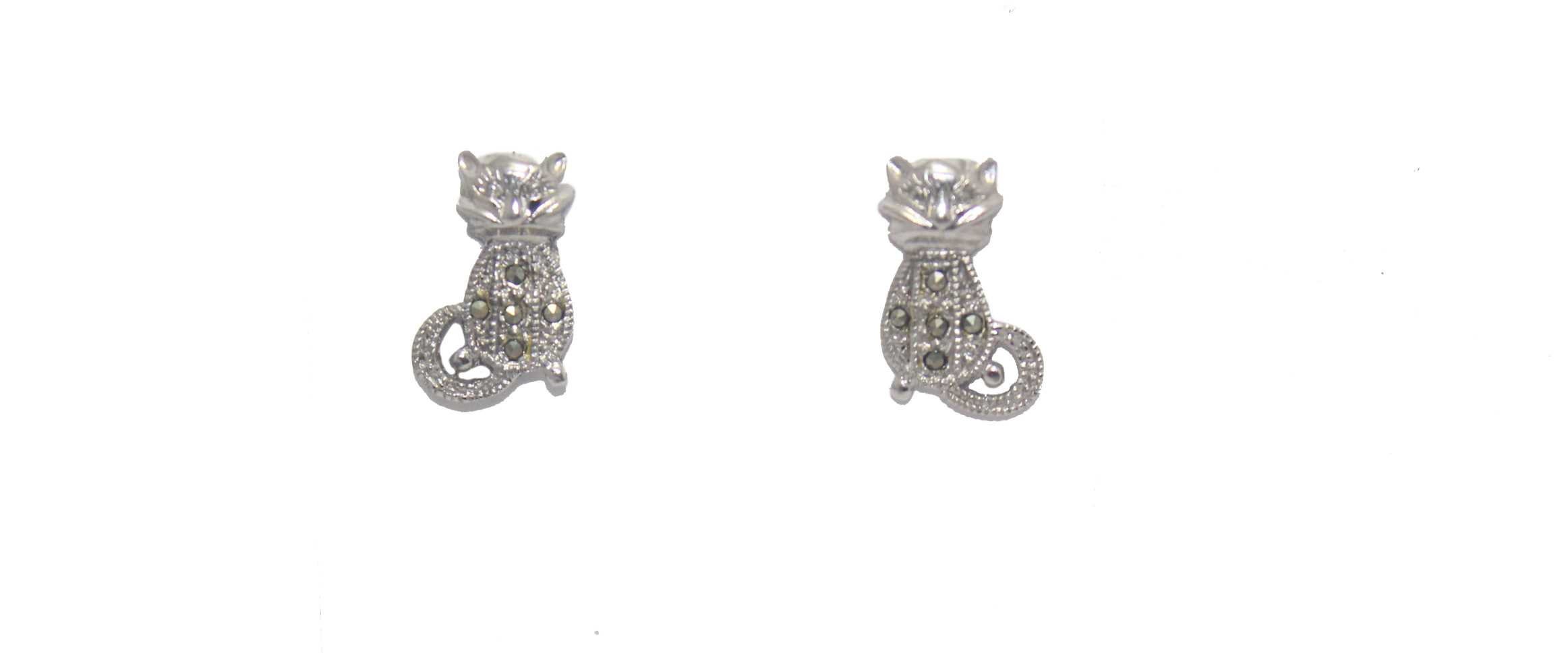 Gucci cat shop earrings